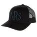 Black With Black 3D Logo Cap