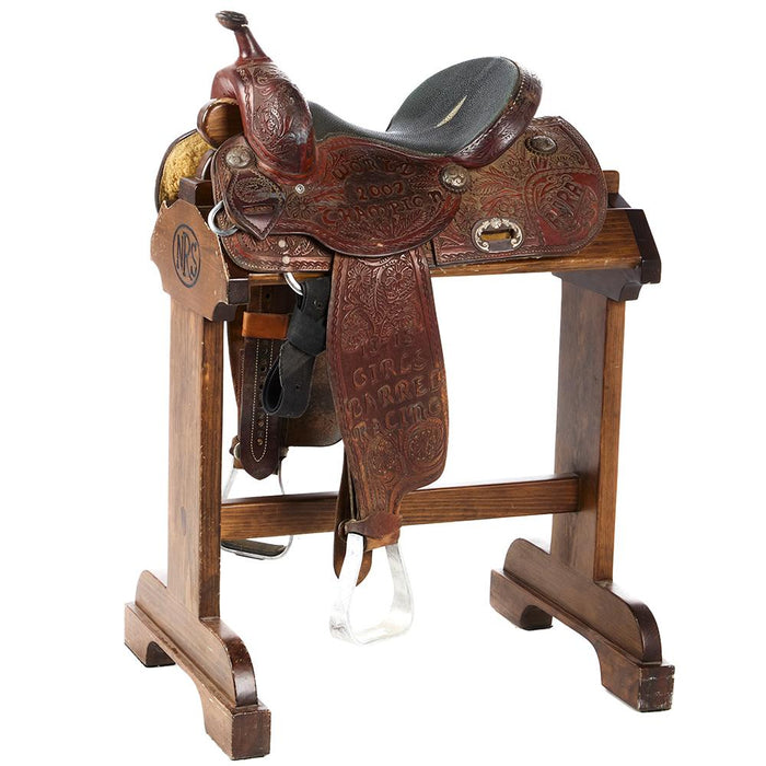 Used 14in Lazy L Trophy Barrel Saddle