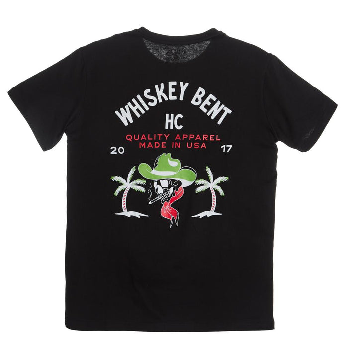 Mens Black Tequila Time Tee