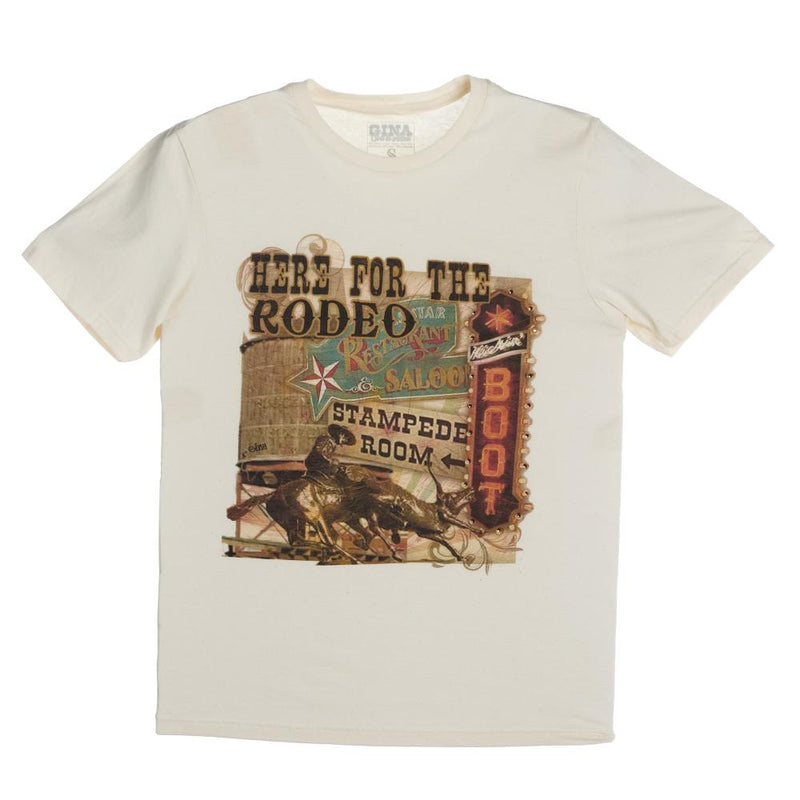 Womens Here For The Rodeo Tee