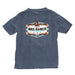 NRS Ranch Horse With Rider Aztec Logo Youth Indigo Tee