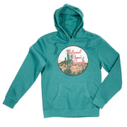Desert Eucalyptus Blue Hoodie
