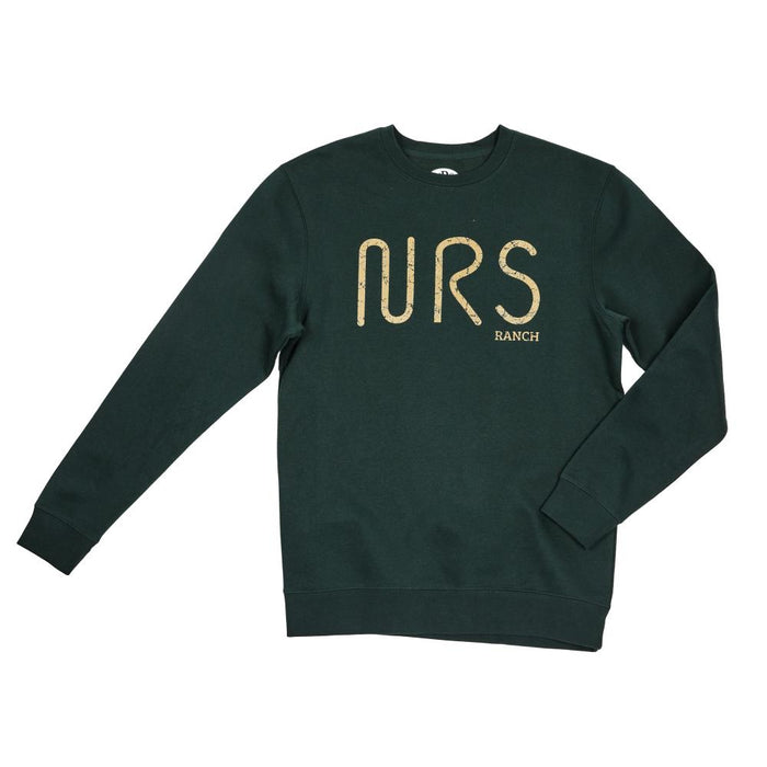 NRS Running Logo Olive Sweatshirt