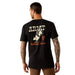 Mens Black Bull Tee