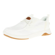 Men`s White Wally Drift Mesh Tennis Shoe