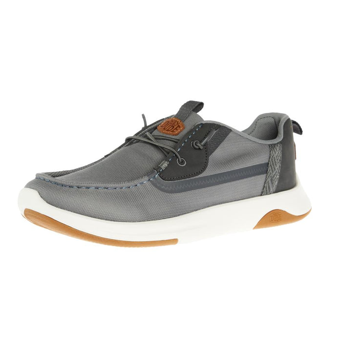 isao724です Hey Dude Men`s Monument Grey Wally Drift Mesh Tennis Shoe