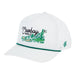 Mens White Cowboy Golf Rope Cap