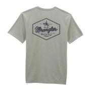 Mens Limestone Puff Ink Logo Tee