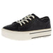 Women`s Skylar Black Floral Embossed Casual