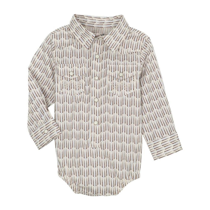 Boys Blue/Brown Onesie
