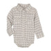 Boys Blue/Brown Onesie