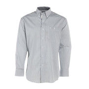 Mens George Strait White Plaid Long Sleeve Shirt