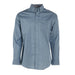 Mens George Strait Blue Print Long Sleeve Button Shirt