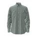 Mens George Strait Green Plaid Long Sleeve Shirt