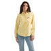 Womens Yellow/Pink Snap Shirt