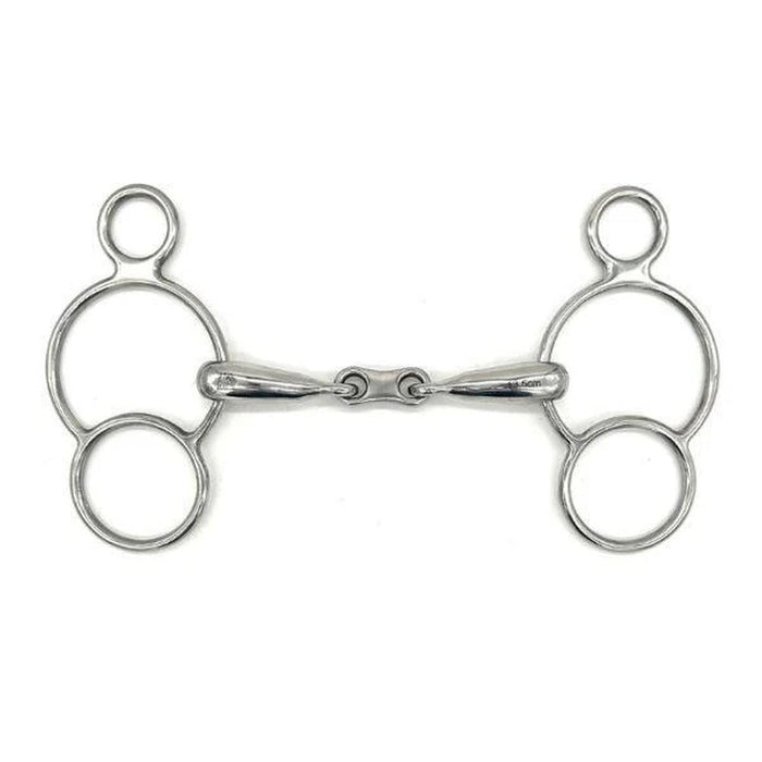 Hollow Mouth French Link 2 Ring Bit 5"