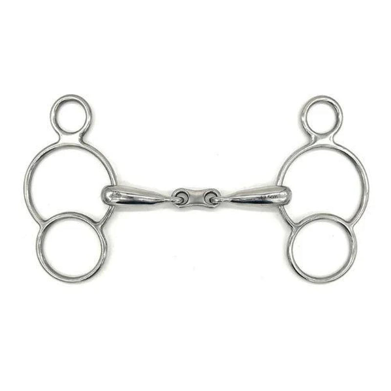 Hollow Mouth French Link 2 Ring Bit 5.25"