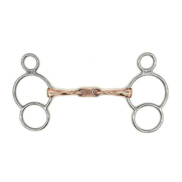Twisted Copper Dr Bristol 2 Ring Gag 5.25"