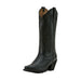 Womens Round Up Collins Black Embroidered Vamp 13In Black Embroidered Top Cowgirl Boots