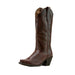 Womens Round Up Collins Brown Embroidered Vamp 13In Brown Embroidered Top Cowgirl Boots