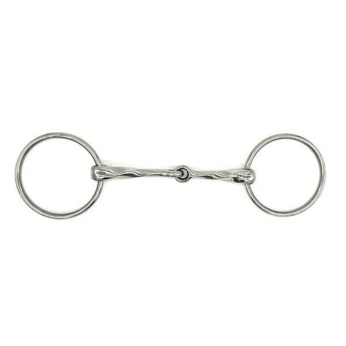 Slow Twist Loose Ring Snaffle 5.25"