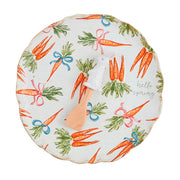 Carrot Pattern Platter Set