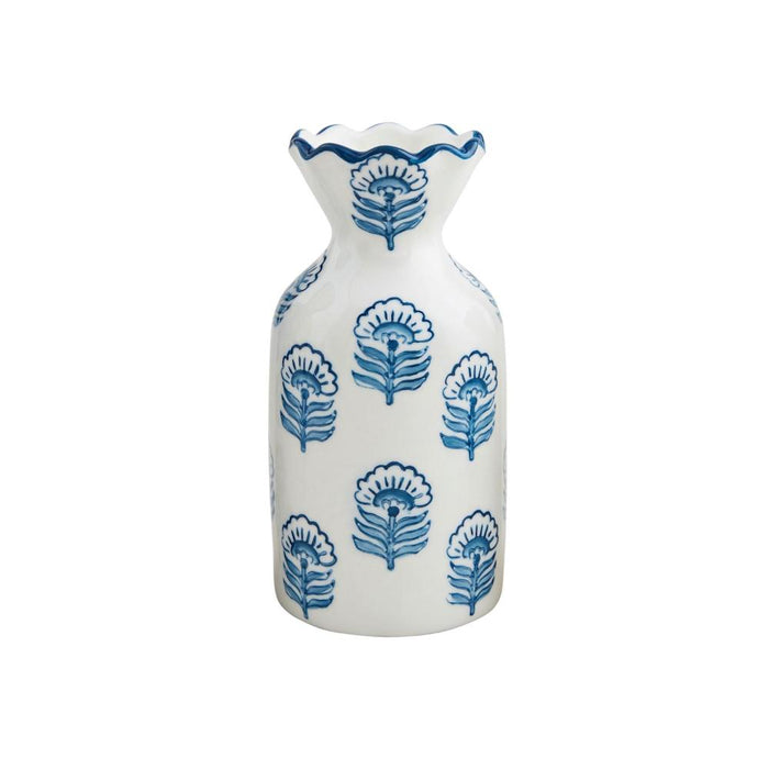 Buti Block Print Bud Vase