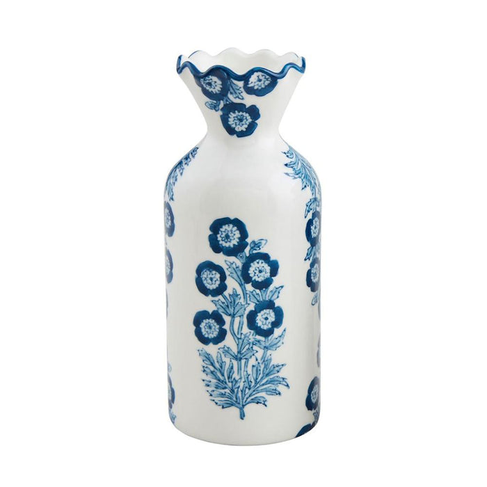 Blooms Block Print Bud Vase