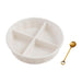 Woven Stoneware Tidbit Server Set