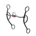 Twisted Wire Copper Roller Port 7in Gag Bit