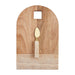 Rounded Travertine Board Set