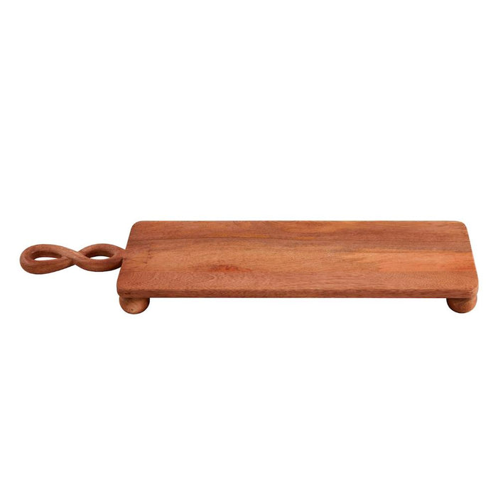 Twisted Handle Footed Board