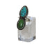 Turquoise And Green Adjustable Ring