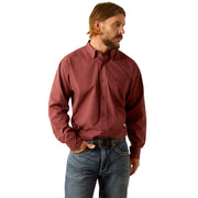 Mens Red Mahogany Airflow Shirt