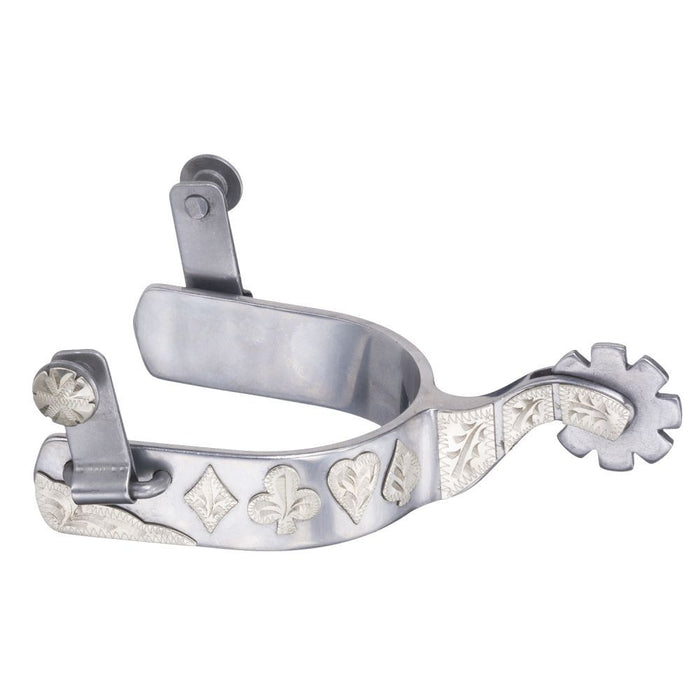 1 Sweet Iron Poker Card 1inch Spurs