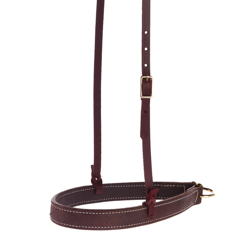 Roughout Chocolate Harness Noseband