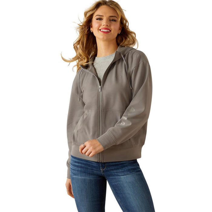 Women's Smoked Pearl Breeze Full Zip Hoodie