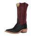Men`s Ride Ready Black Smooth Ostrich Vamp 13in Oxblood Waxy Kansas Top