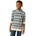 Youth Boy's Retro Striped Hoodie