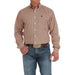 Men Coral Print Classic Shirt