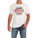 Men's Cowboy Country White T-shirt