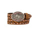 M+F Western Nocona Girls Horse Head Buckle Western Belt