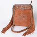 Boot Stitch/Tooled Crossbody