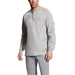 Men's FR Air Long Sleeve Silver Fox Henley Shirt