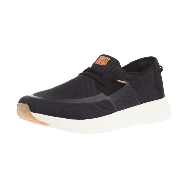 Mens Sirocco Black Casual Shoe