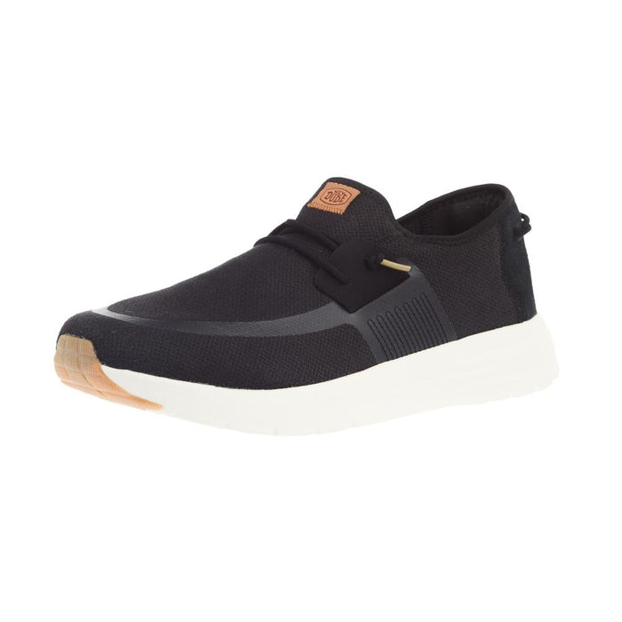 Mens Sirocco Black Casual Shoe