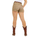 Womens Frankie High Rise Short