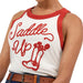 Modern Womens Saddle Up Ringer Tee