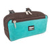 Mint Suede Leather Small Pommel Saddle Bag