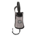Grey Suede Leather Bottle Holder